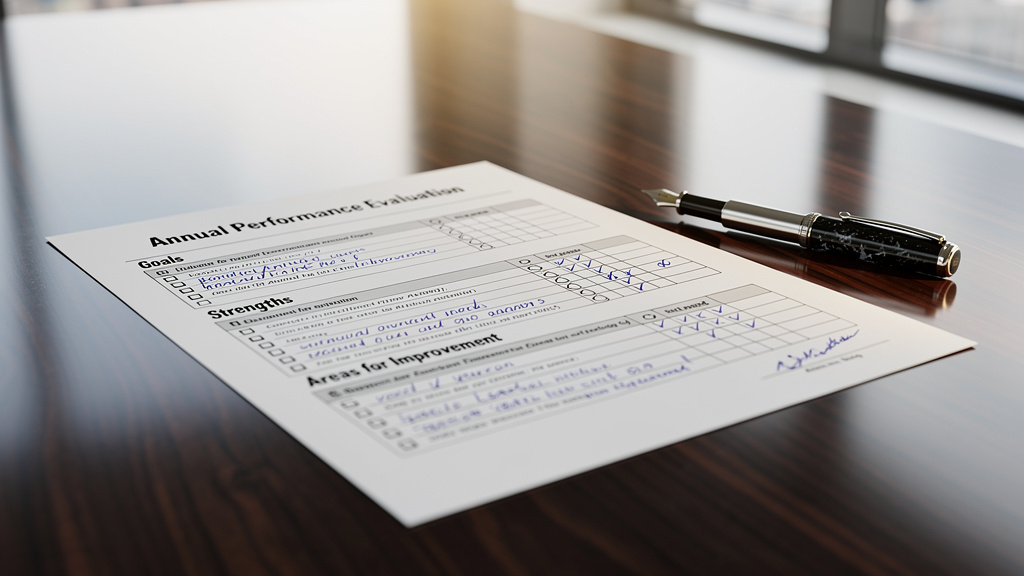 Comment analyser un exemple entretien annuel d'évaluation rempli